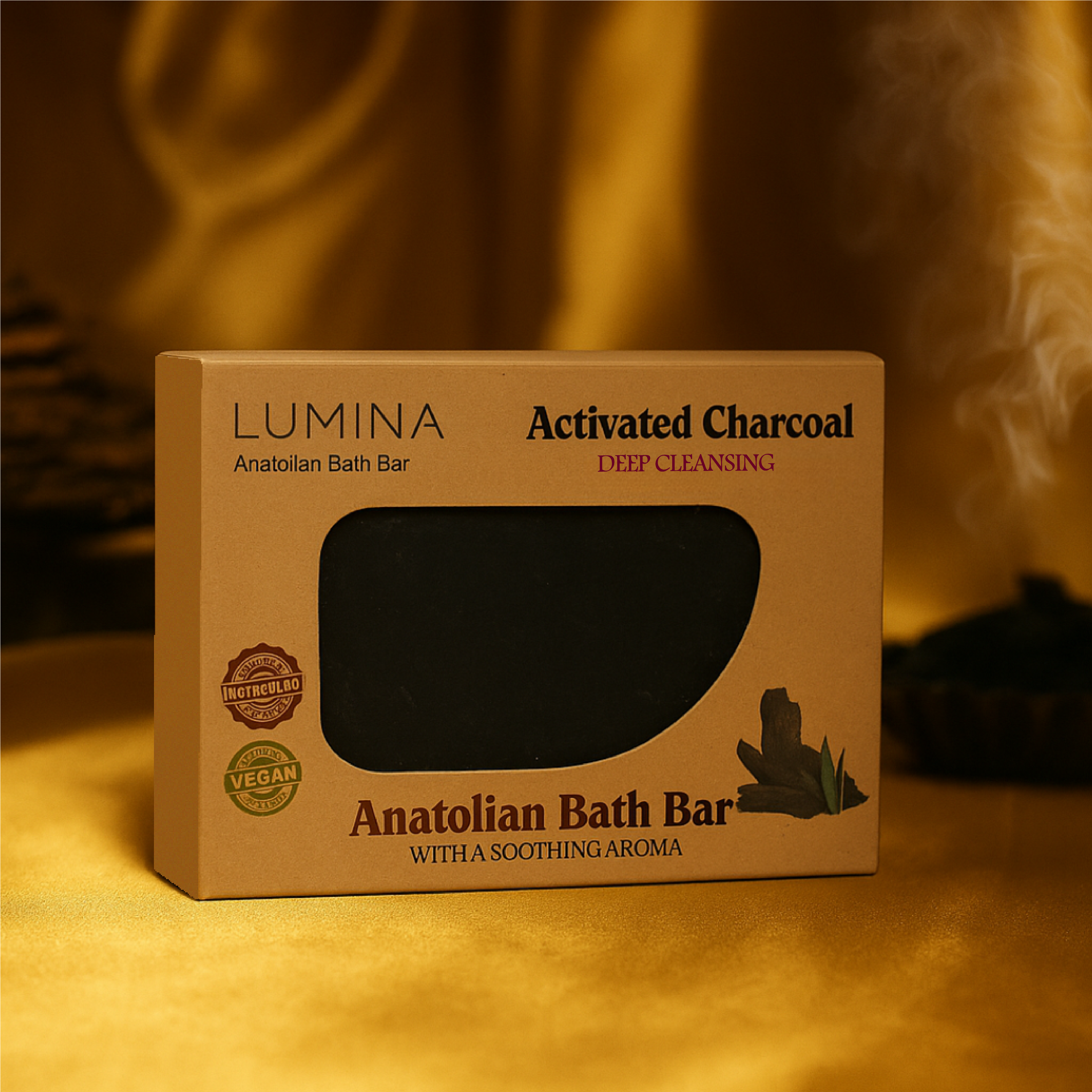 Anatolian Bath  Bar (Activated Charcoal) - Deep Cleansing