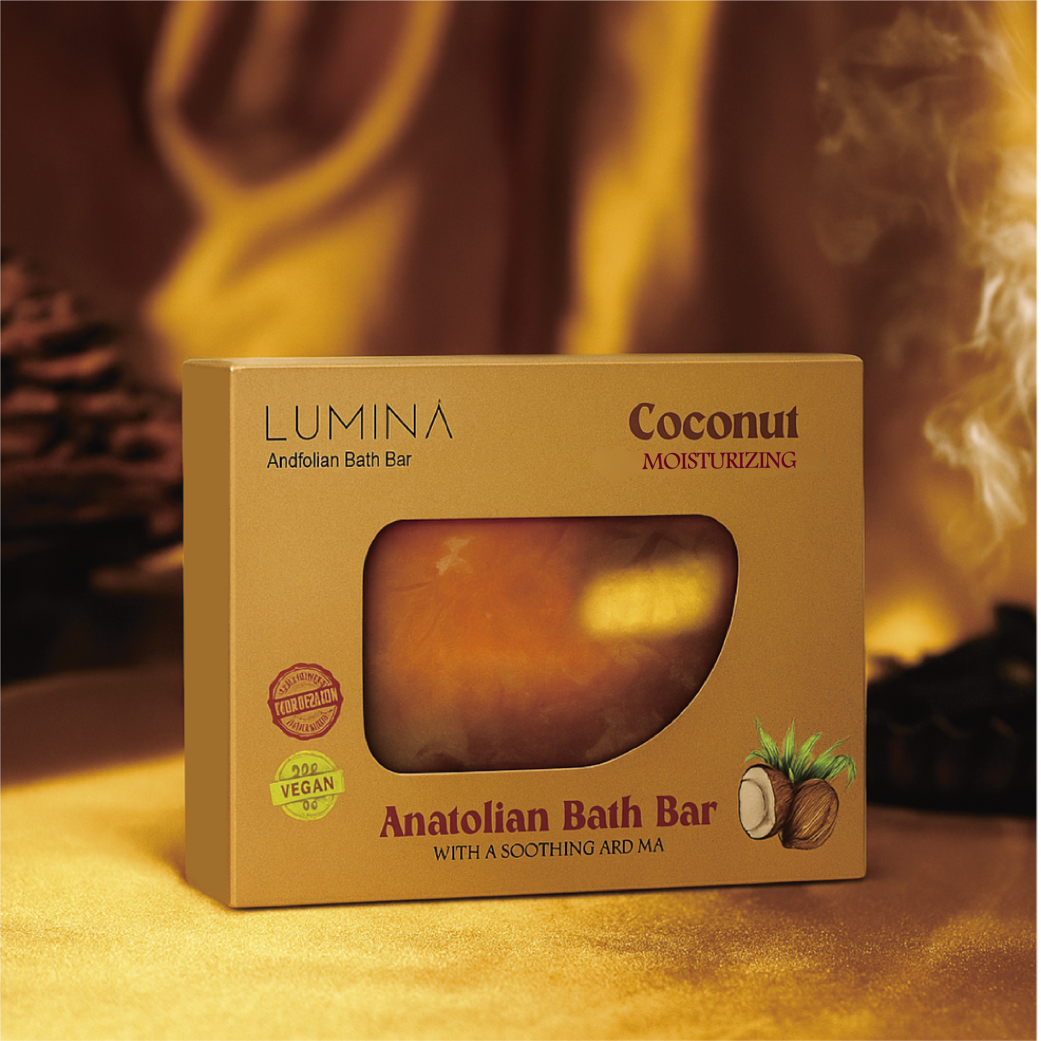 Anatolian Bath Bar (Coconut) -  Moisturizing